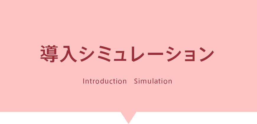 導入シミュレーション